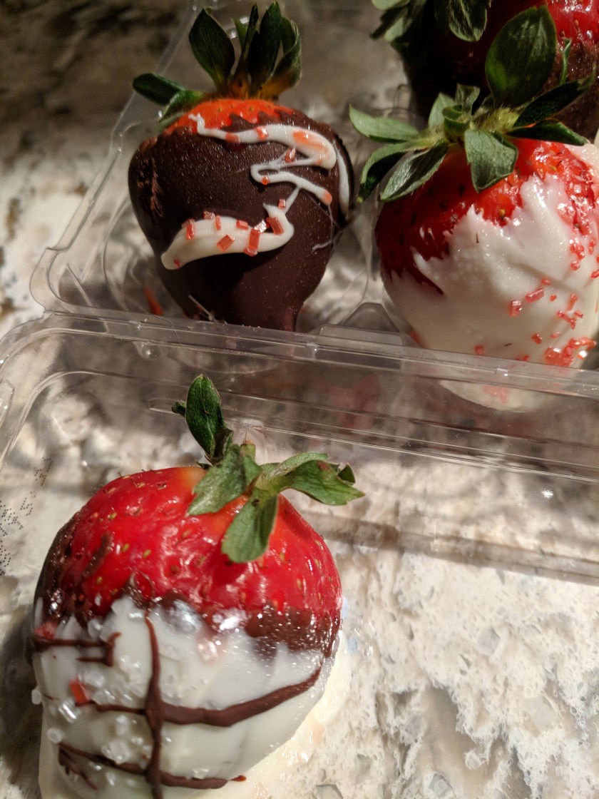 chocolate covered strawberries