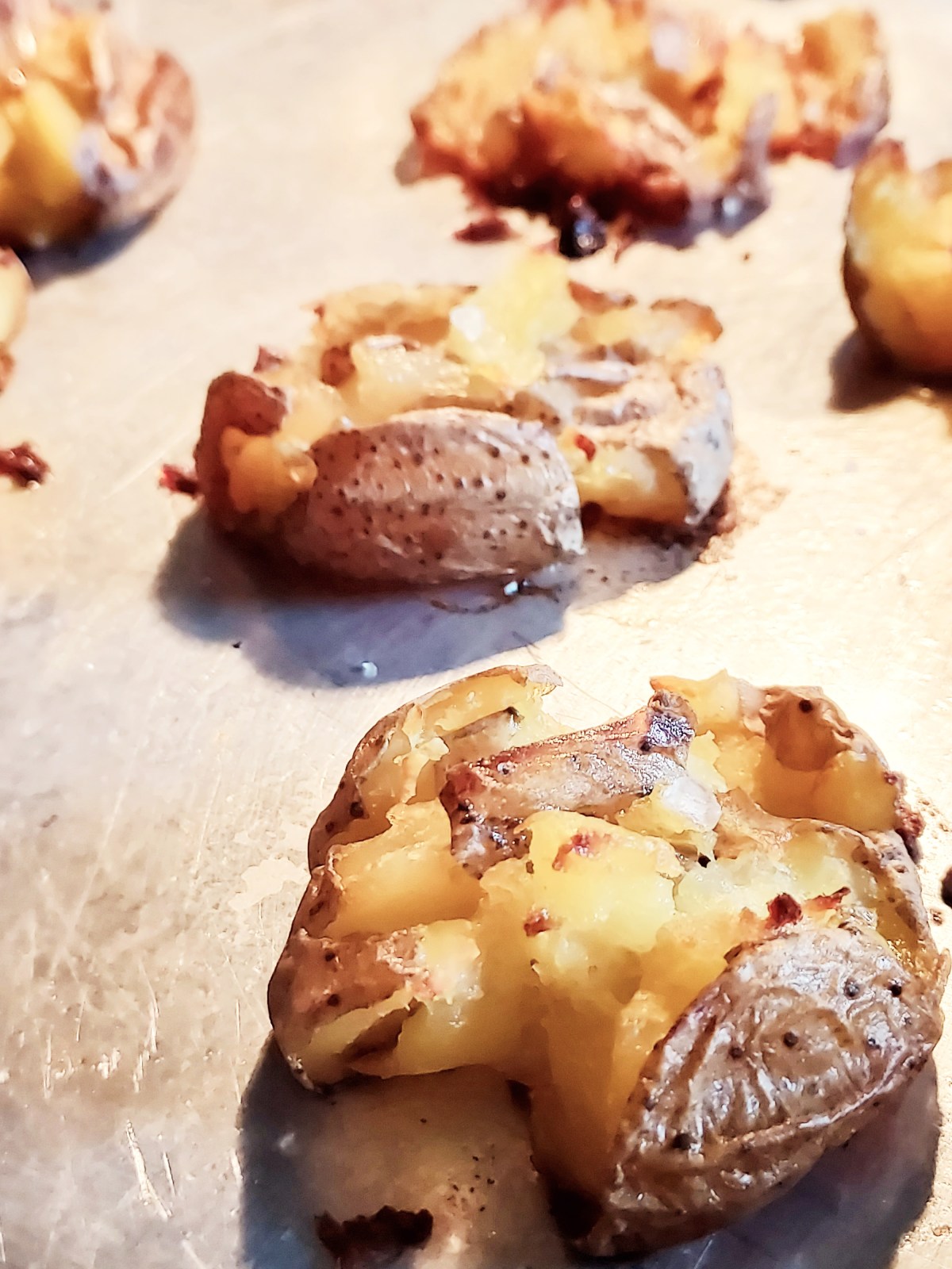 Ultra Crispy Smashed&nbsp;Potatoes