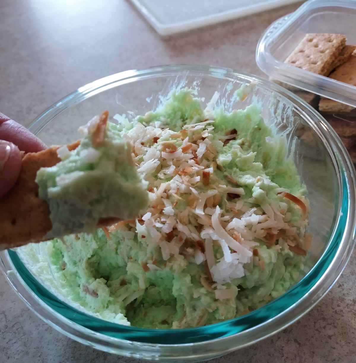 Pistachio Pineapple Dip