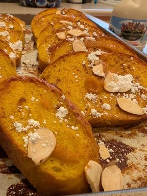 Sheet Pan Pumpkin Spice French&nbsp;Toast