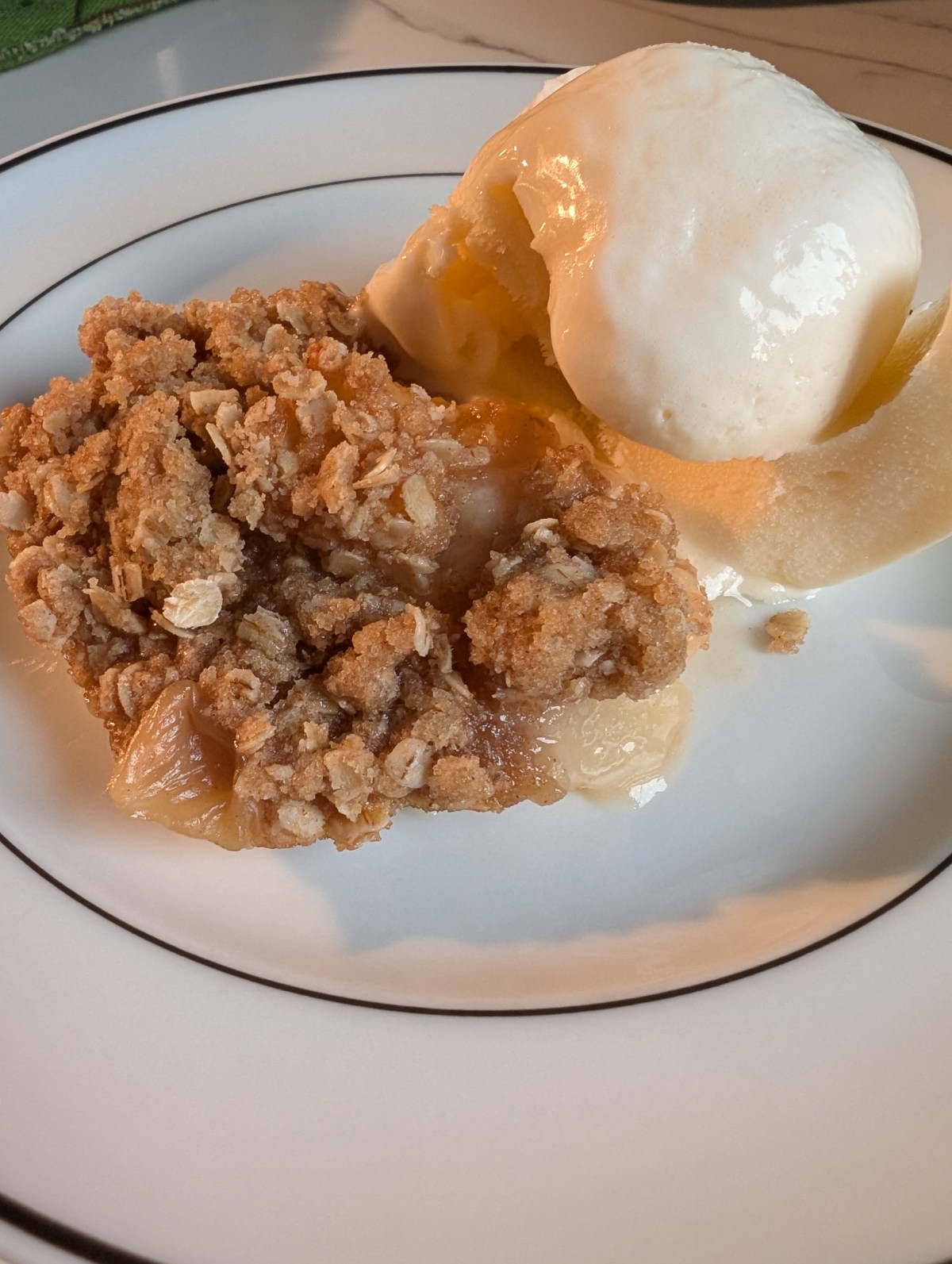 Peach Crisp